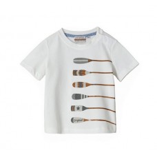 ORIGINAL MARINES  DDP0278NM 11-4201TCX T-SHIRT ΜΠΛΟΥΖΑ ΚΟΝΤΟΜΑΝΙΚΗ ΛΕΥΚΟ